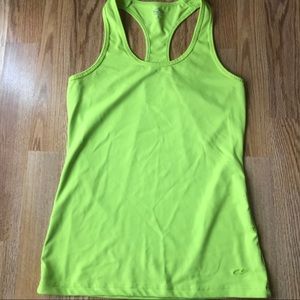 Champion Fitted Tank Yellow/Green Small